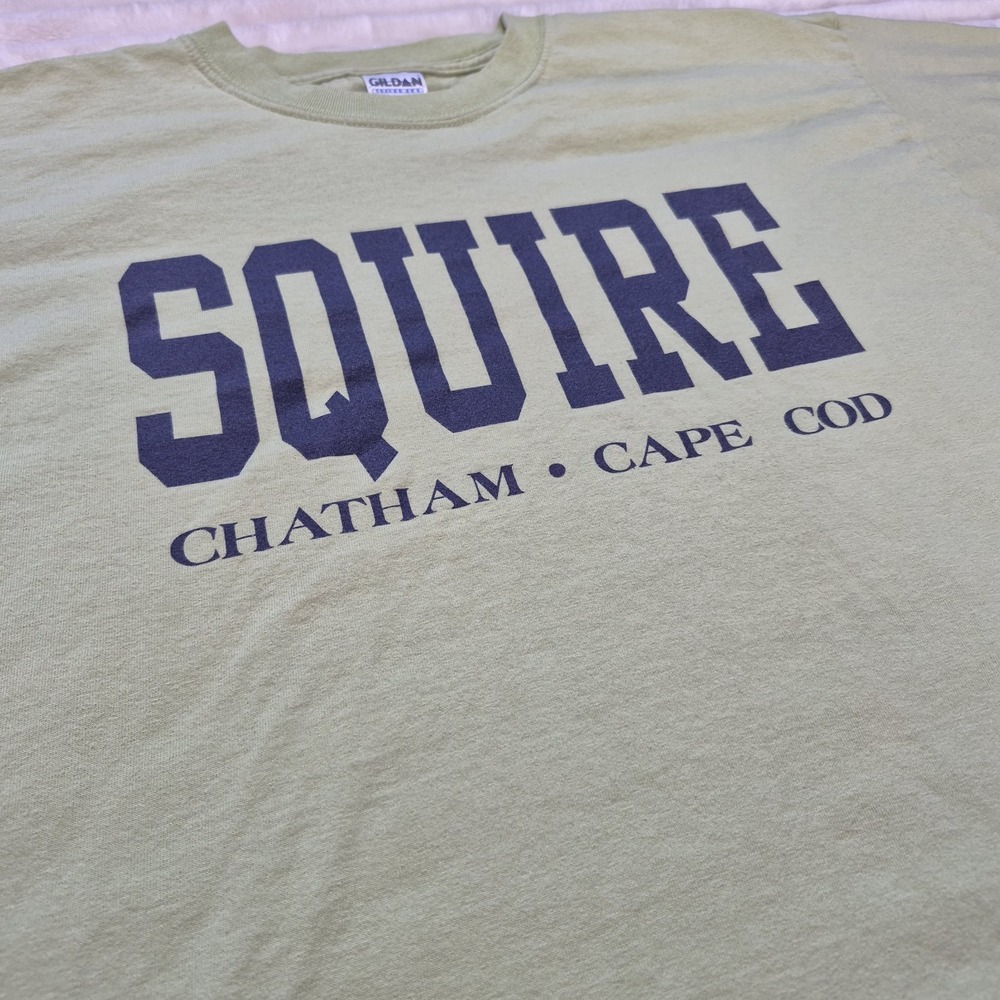 Guldan The Chatham Squire Cape Cod Mass Lime Green  T Shirt XL